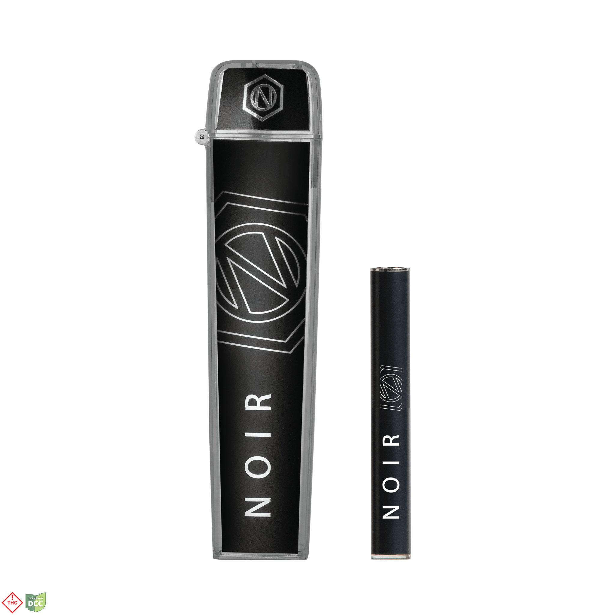 Flip Top Case Combo - Noir