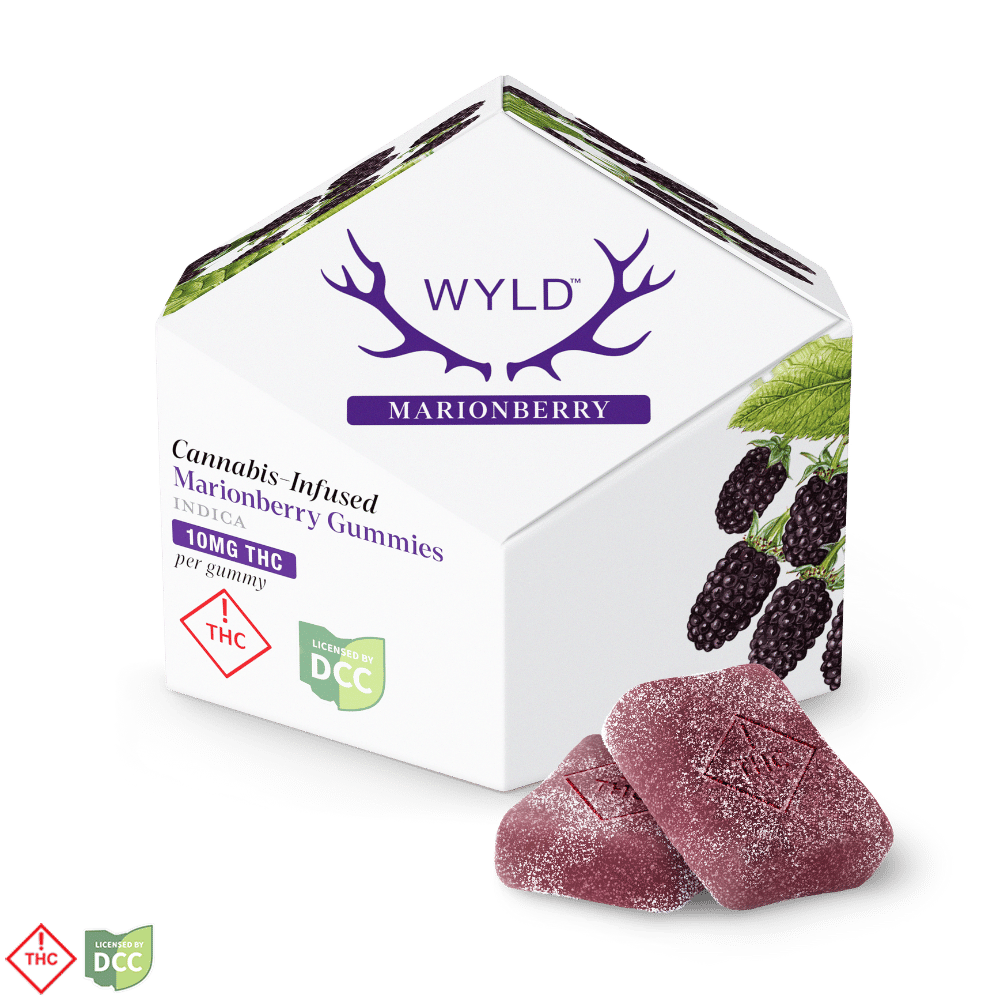 Marionberry Indica Enhanced Gummies | 100mg