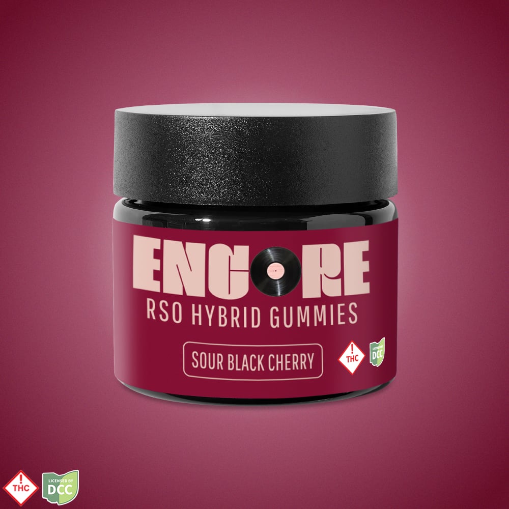 Sour Black Cherry RSO - Hybrid [22pk] (550mg)