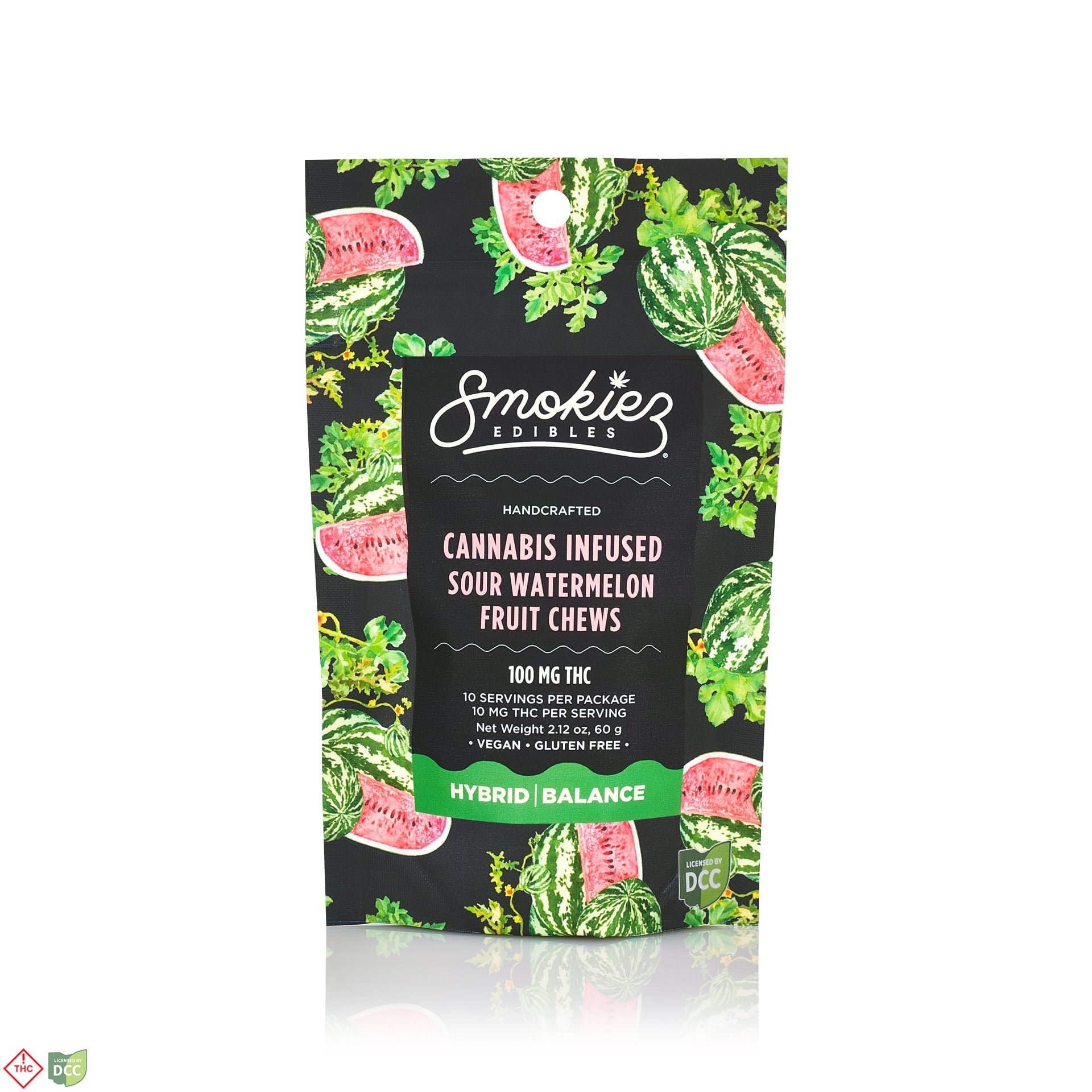 Sour Watermelon - Hybrid [10pk] (100mg)