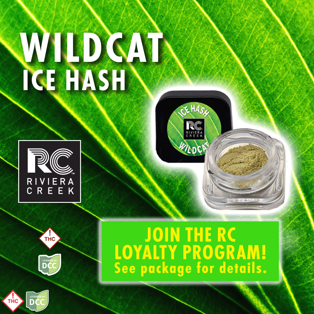 Riviera Creek  Wild Cat  Ice Hash