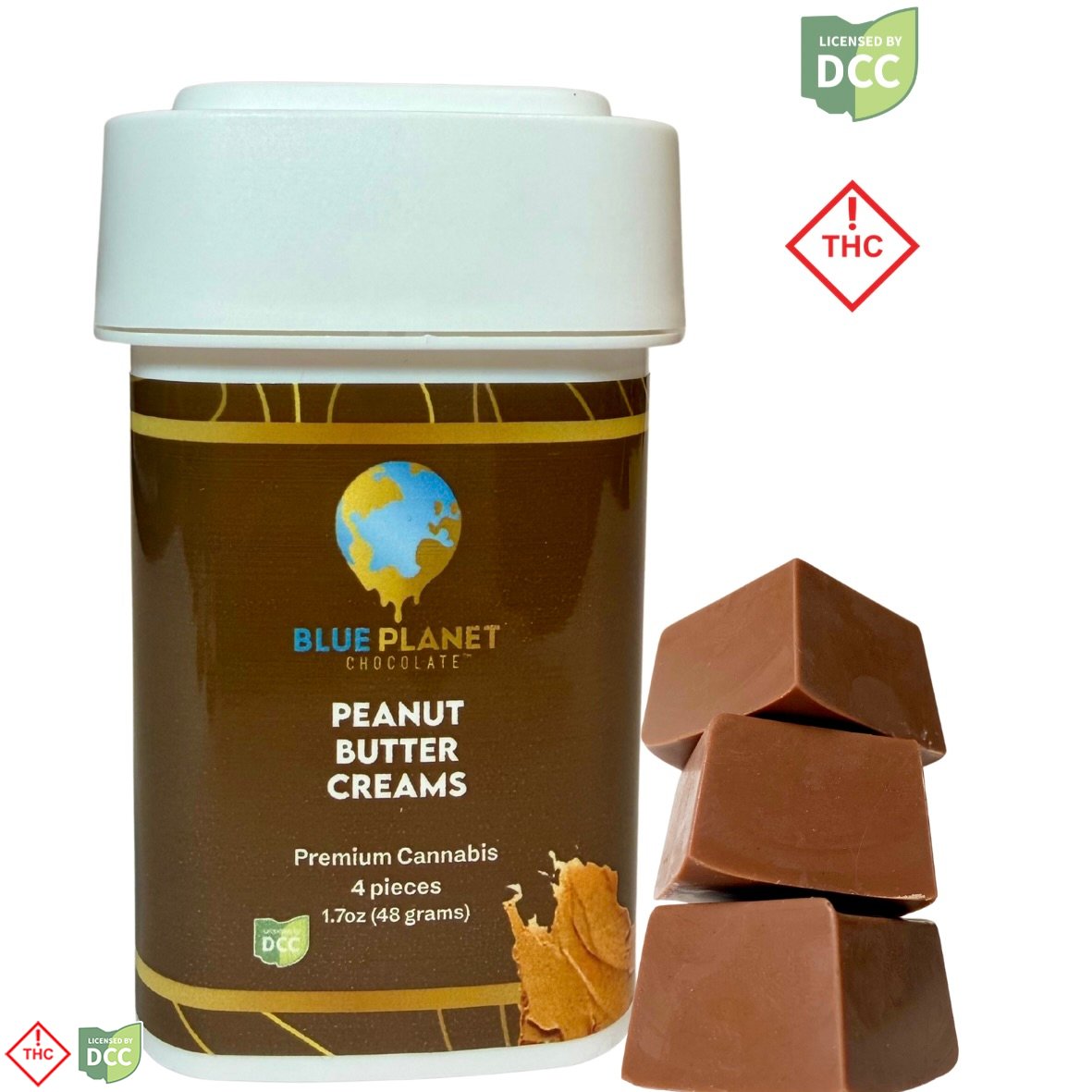 Peanut Butter Creams 4pk 100mg