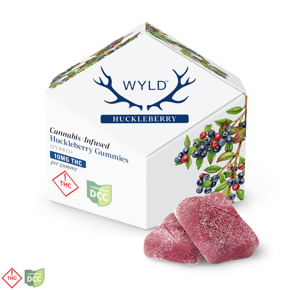 Huckleberry Hybrid Enhanced Gummies | 100mg THC