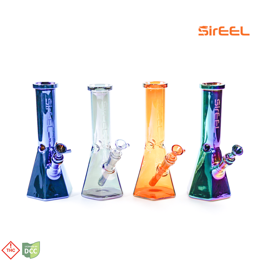 Iridized Hexagonal Beaker