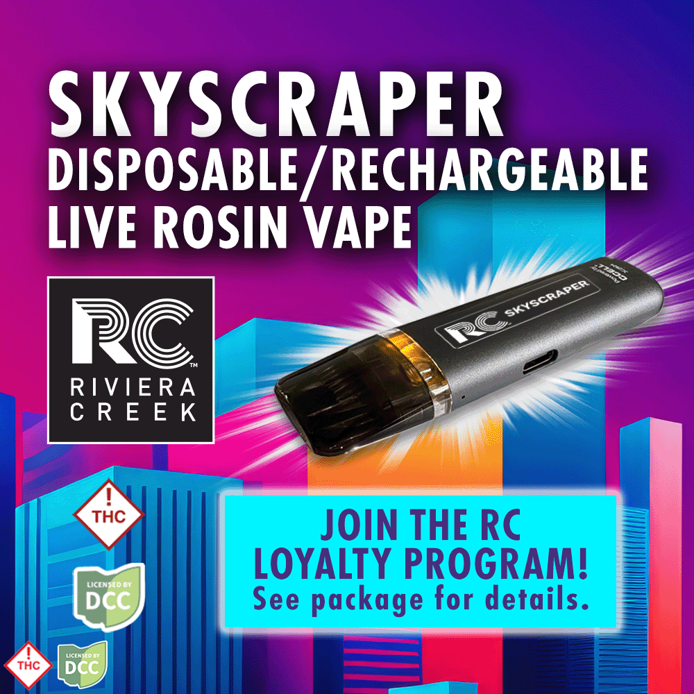 Riviera Creek - Skyscraper - 0.5g Live Rosin Vape Pen