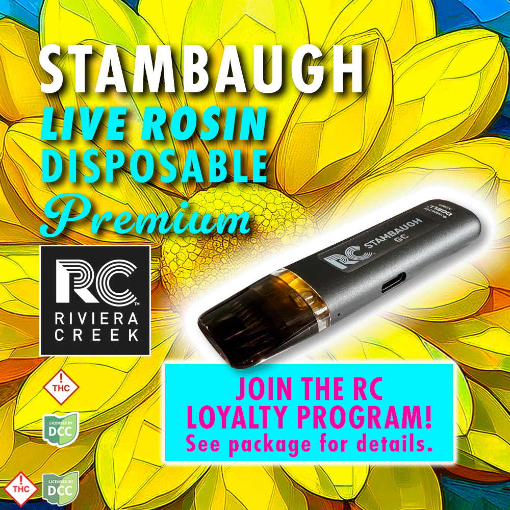 Stambaugh Premium GC Disposable/Rechargeable Live Rosin Vape (0.5g)