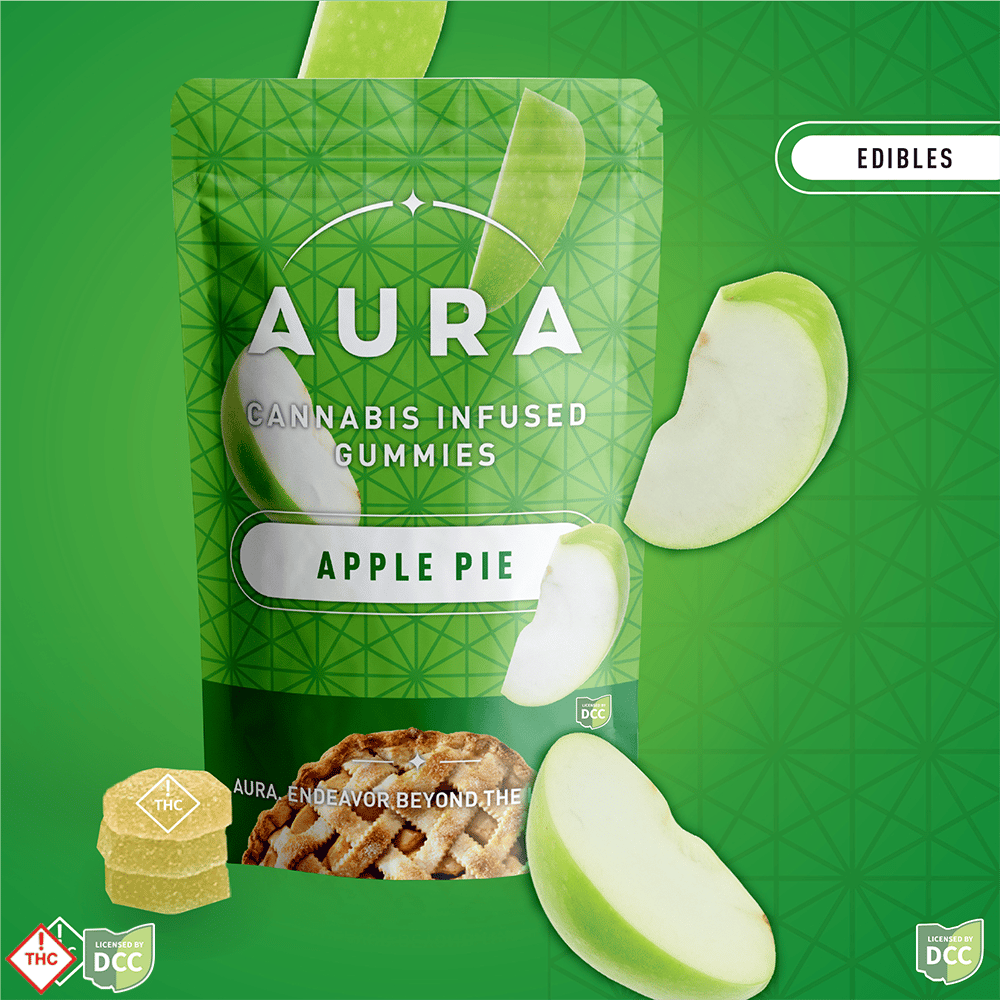 Apple Pie +CBD Gummies (5-Day) 1CBD:1THC [11pk]