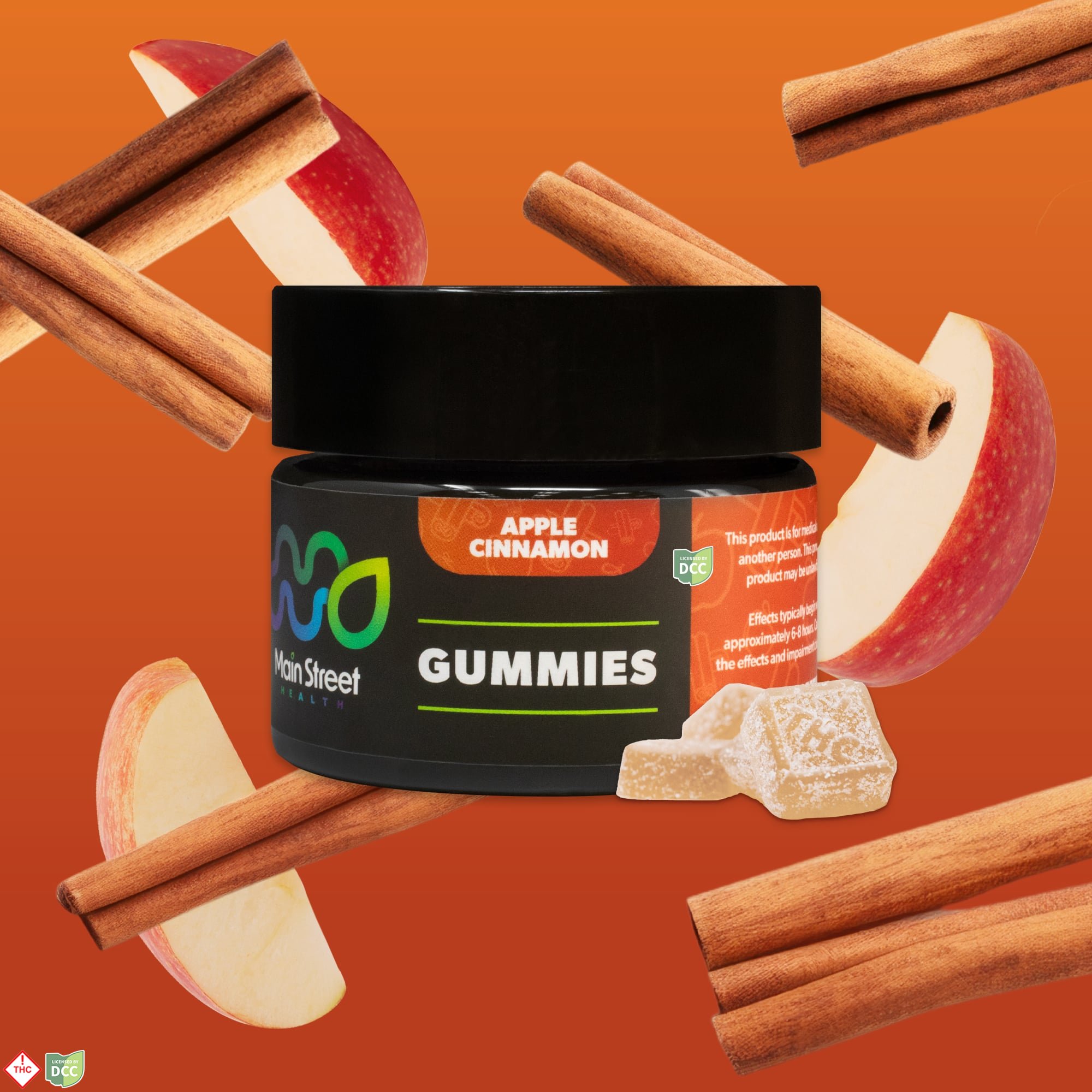 Apple Cinnamon - 20:1 [11pk] (1100mg CBD/55mg THC)