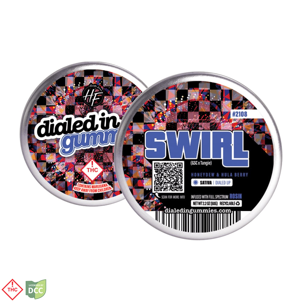 100mg - Swirl #2108 - Rosin Gummies (10pk)