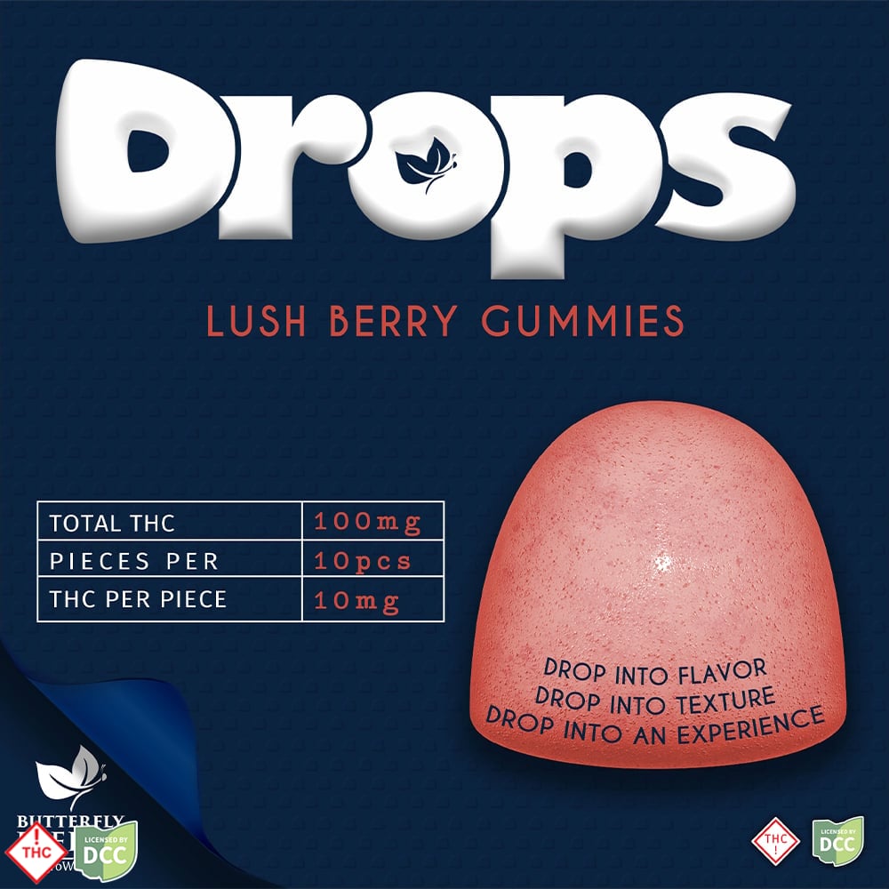 DROPS Lush Berry [10pk] (100mg)