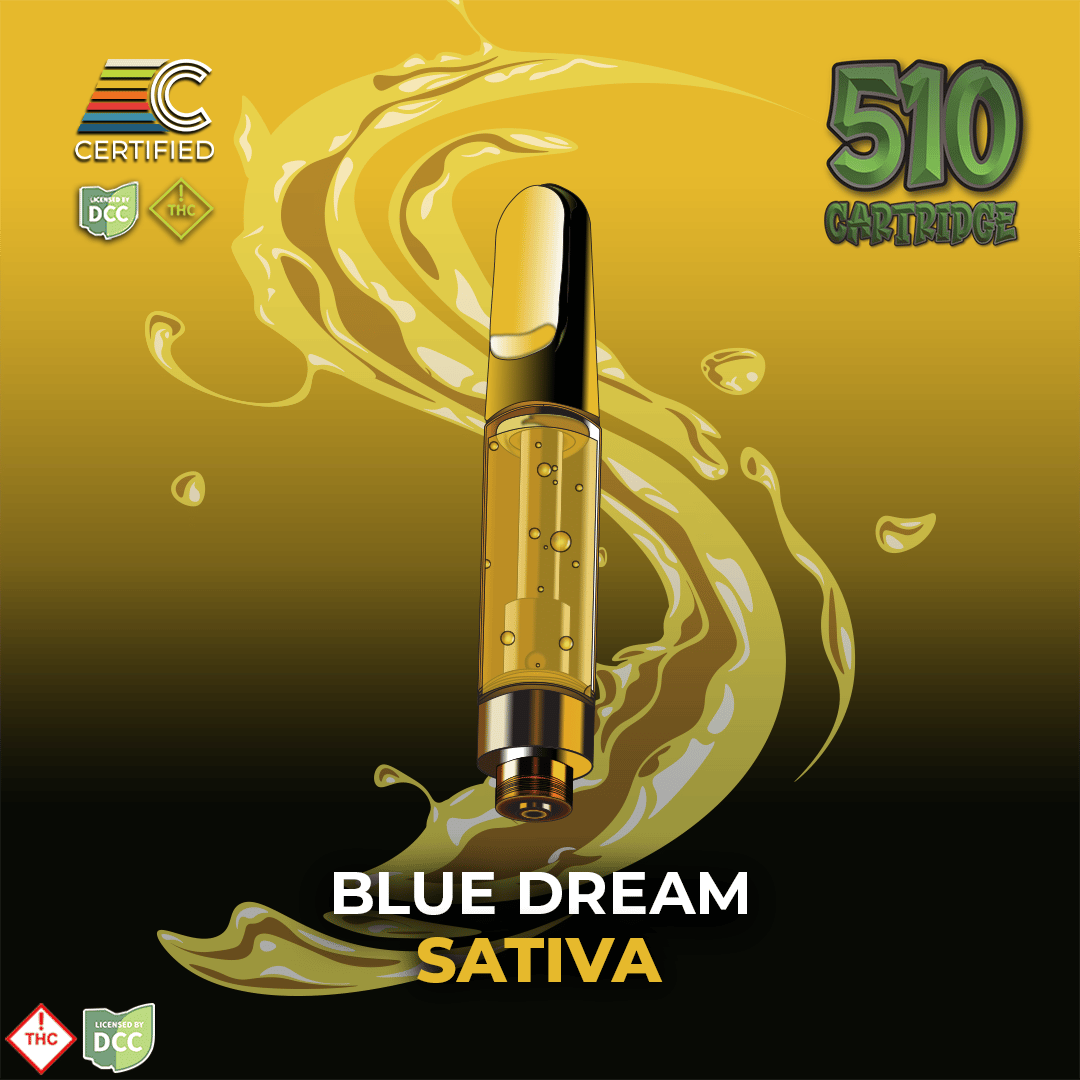 Blue Dream | Sativa - Ultra Extract High Purity Oil - 1G Vape Cartridge