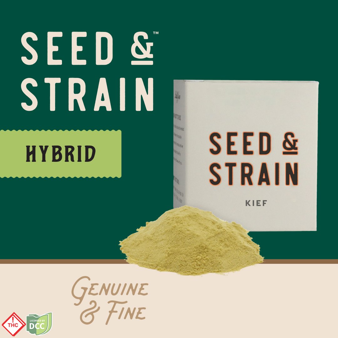 Seed & Strain  2 Day Bubbashine  Kief