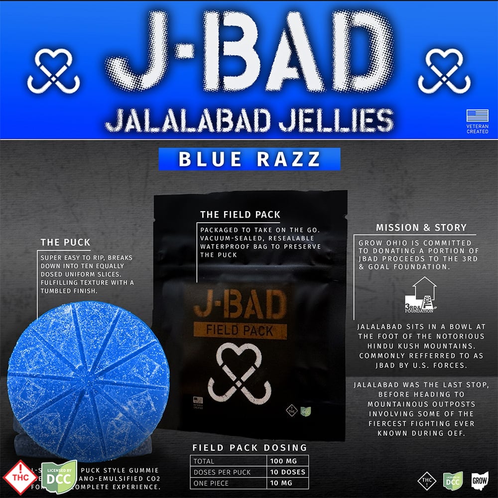 Blue Razz [100mg/10pk]