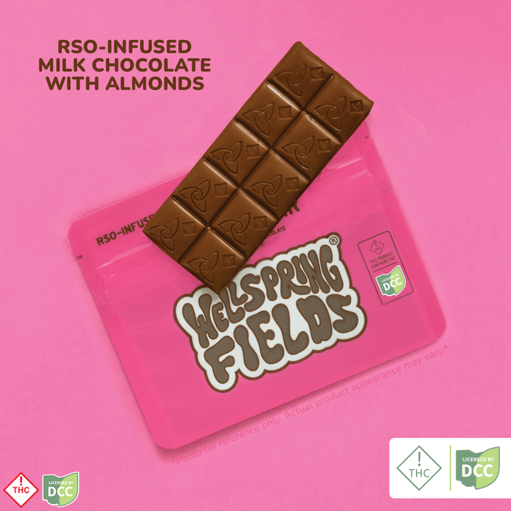 Milk Chocolate Almond Bar (100mg)