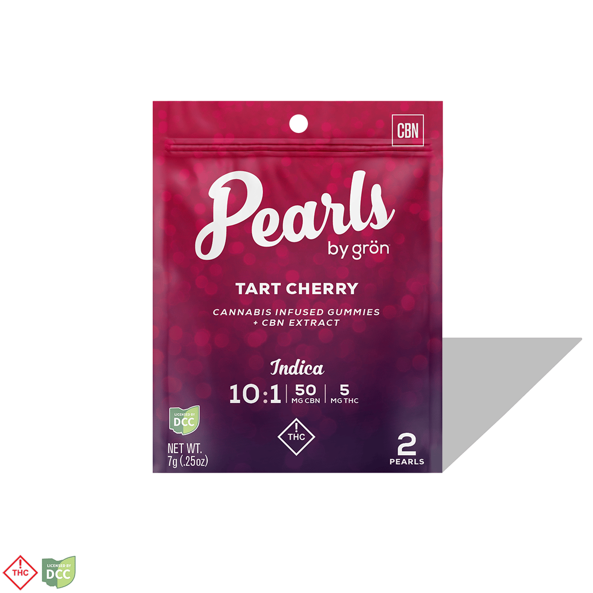 10:1 Tart Cherry Pearls - Nightly (50mg CBN/5mg THC)