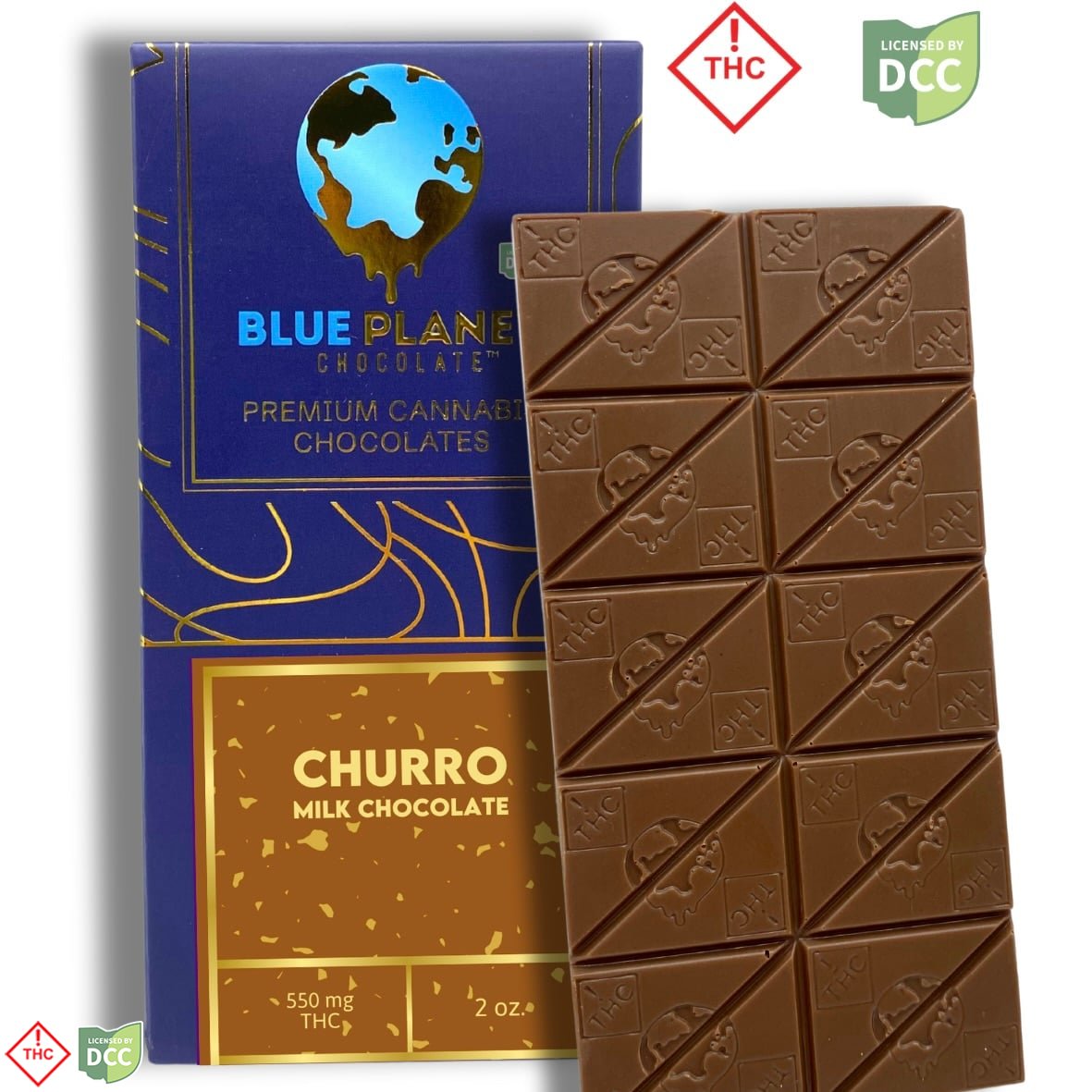Churro Milk Chocolate Bar | [550mg]