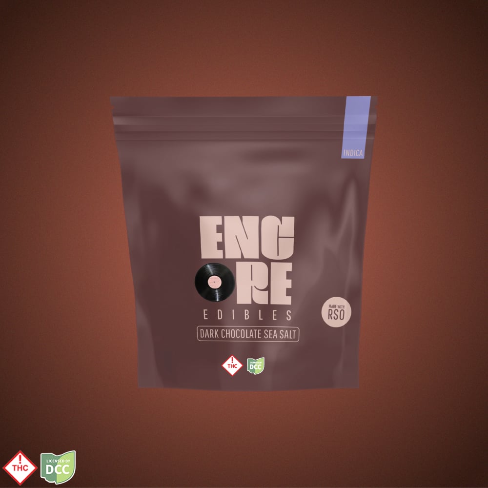 Dark Chocolate - Indica [10pk] (100mg)