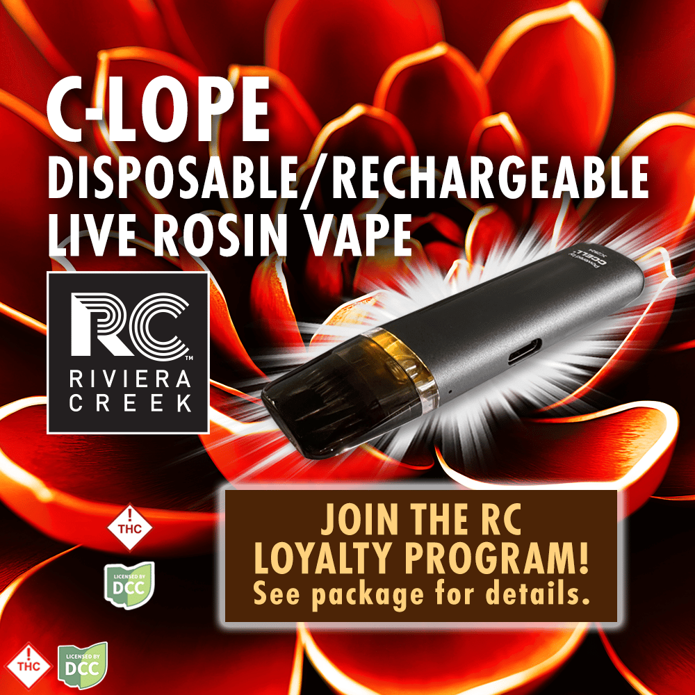 C-Lope Disposable/Rechargeable Live Rosin Vape