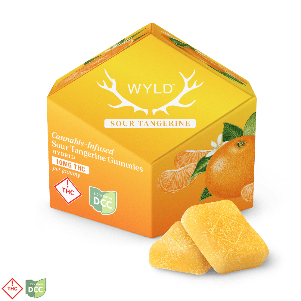 Sour Tangerine Hybrid Enhanced Gummies | 100mg
