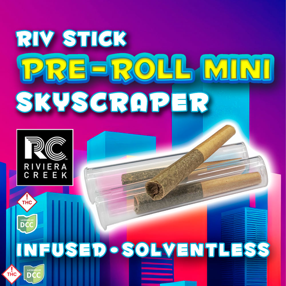 Skyscraper Infused Pre Roll Minis (.33g)