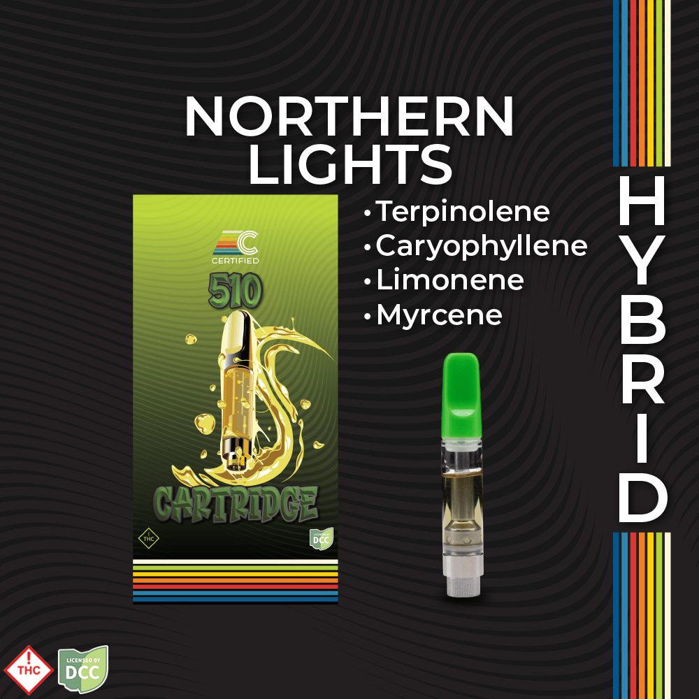 Northern Lights | Indica - Ultra Extract High Purity Oil - 1G Vape Cartridge