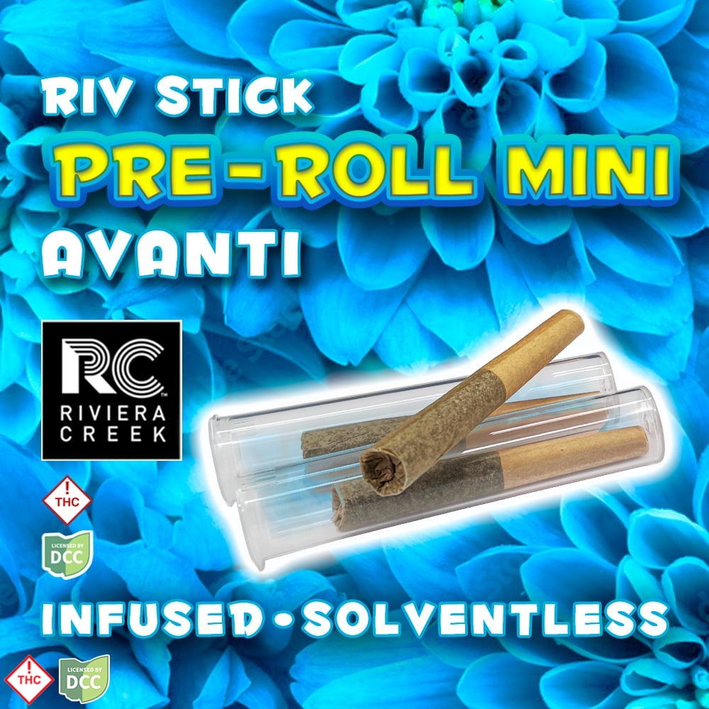 Riviera Creek - Infused - Pre-Roll Minis 3pk - Avanti - 1g