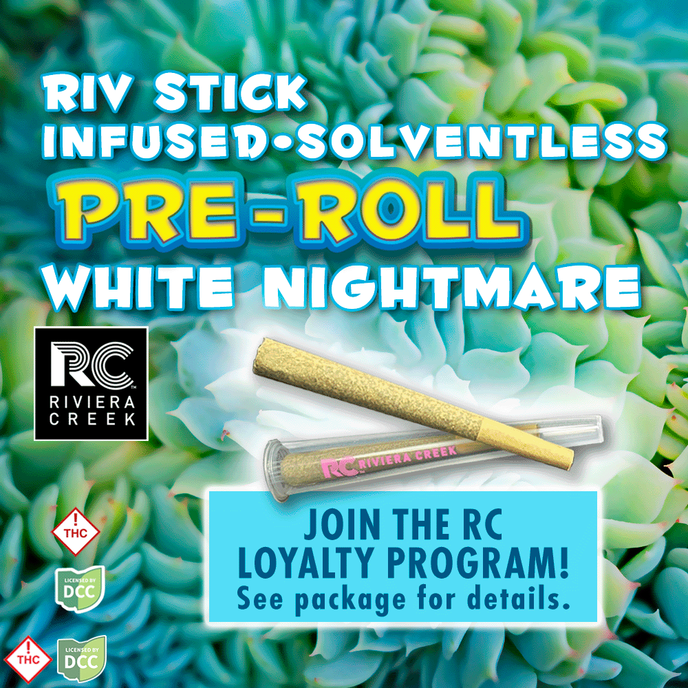 White Nightmare Riv Stick Pre Roll (1g)