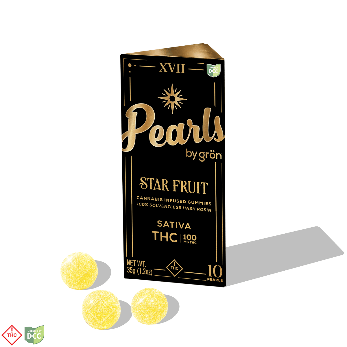 Starfruit Pearls Rosin - THC - Sativa