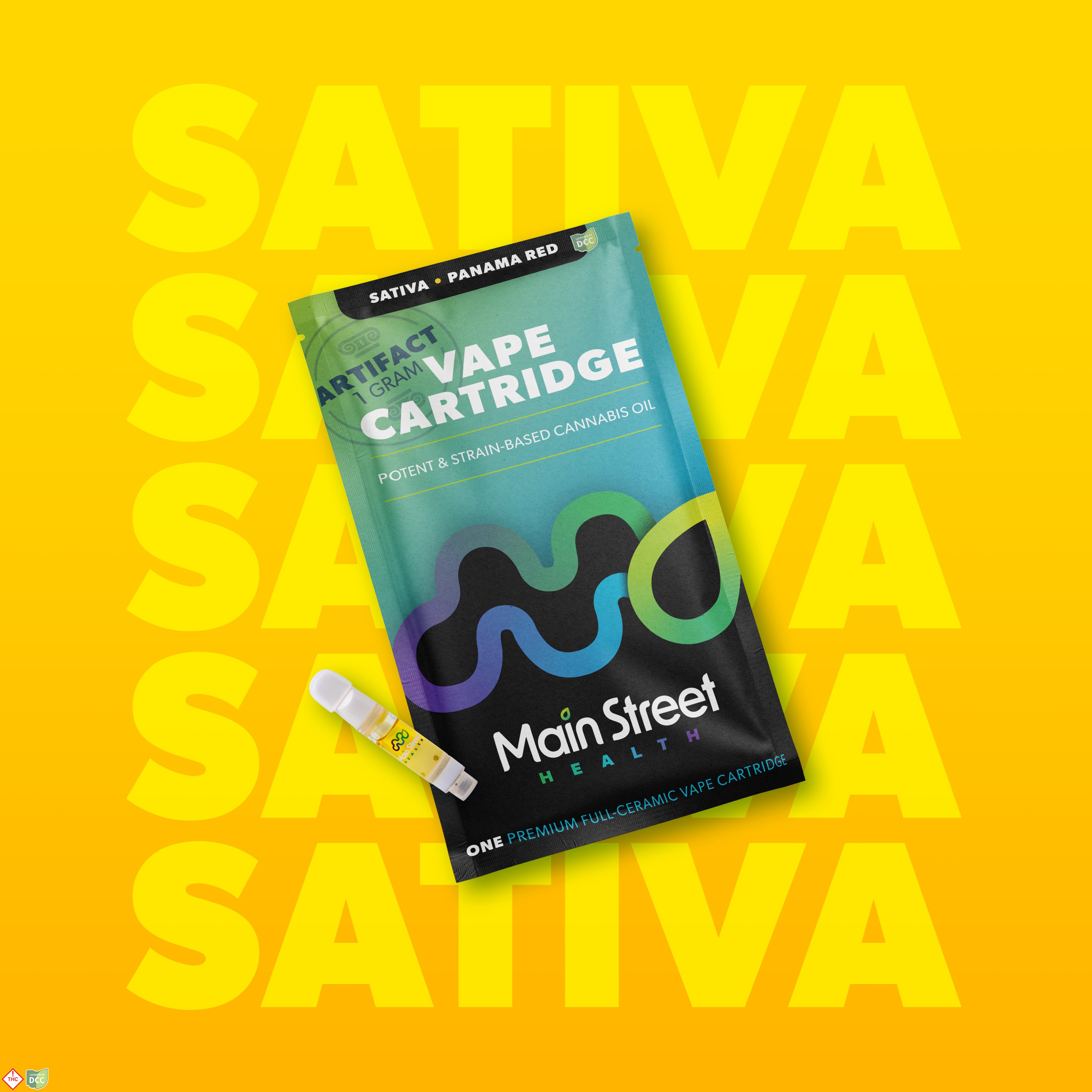 Panama Red - ARTIFACT Full-Ceramic Cart - 1g