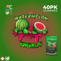 Sour Watermelon Emerald Gems [40pk] (400mg)