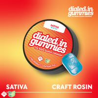 Dialed In - Blue Ice Sativa Gummies - 10ct - 100mg