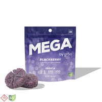 1:1 CBN/THC Blackberry Mega Pearl [2pk, 10 Servings] (100mg CBN/100mg THC)