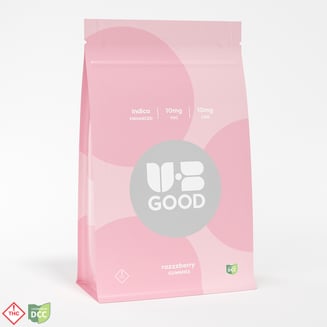 Razzzberry 1:1 Sleep Gummies [10pk] (100mg CBN/100mg THC)