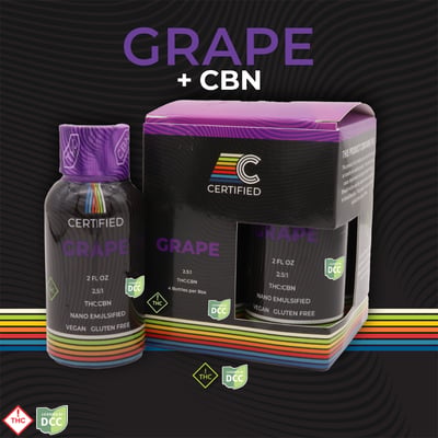 Shop Grape CBN [4pk] (100mg THC/40mg CBN) | BEYOND / HELLO