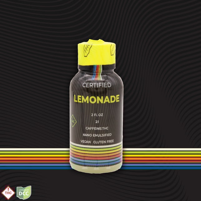 Caffeine Lemonade [4pk] (110mg THC/200mg Caffeine) - Image 2