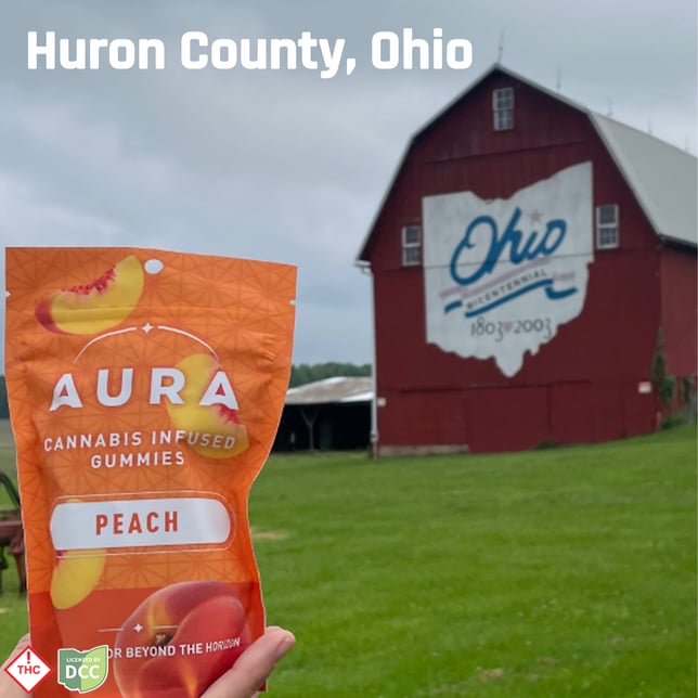 Peach Gummies +CBC [22pk] (1100mg) - Image 3