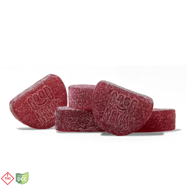 Good News - Black Cherry 2:1 CBN Gummies - 10ct - 100mg - Image 2