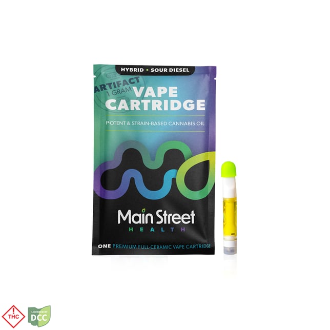 Sour Diesel - ARTIFACT Full-Ceramic Cart - 1g - Image 2