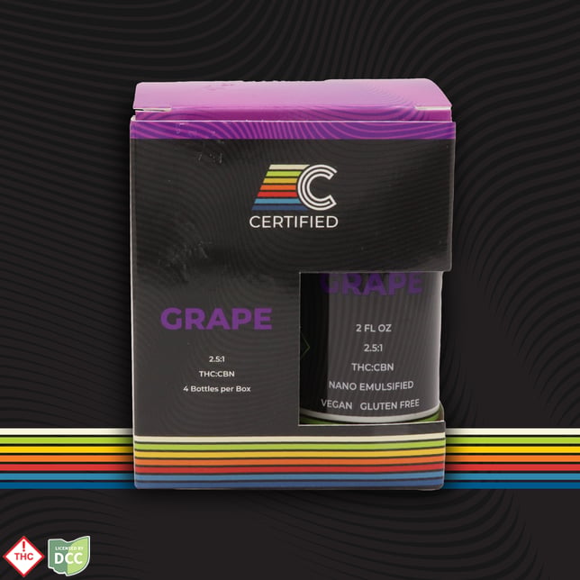 Grape CBN [4pk] (100mg THC/40mg CBN) - Image 3