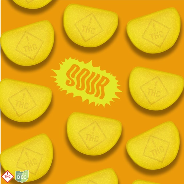 Sour Lemon [10pk] (100mg) - Image 2