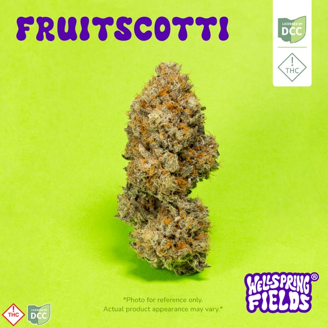 Wellspring Fields - Fruitscotti - 14.15g - Image 1 Wellspring Fields - Fruitscotti - 14.15g - Image 1