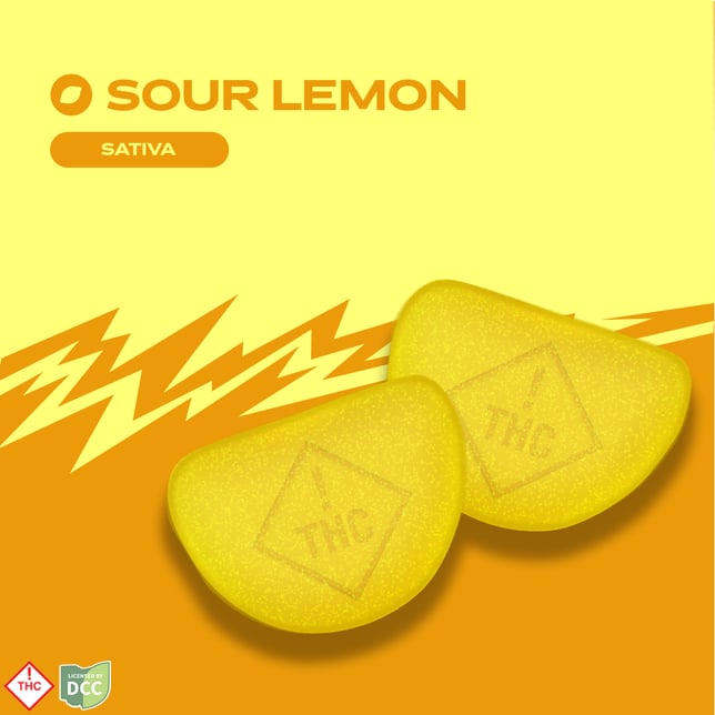 Sour Lemon [10pk] (100mg) - Image 3