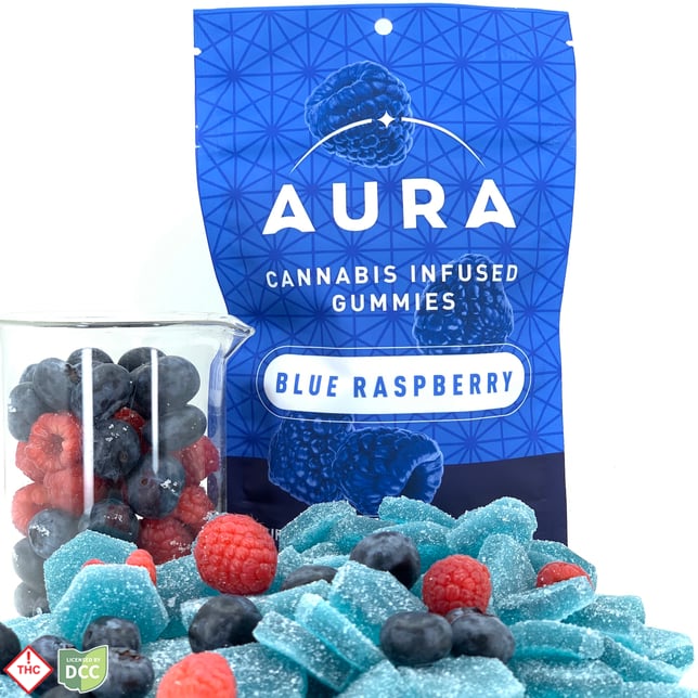 Blue Raspberry +CBN Gummies (10-Day) [24pk] (1100mg THC/250mg CBN) - Image 3