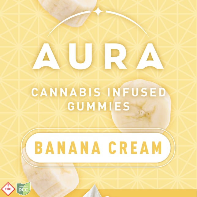 Banana Cream + CBC Gummies [22pk] (1100mg) - Image 3