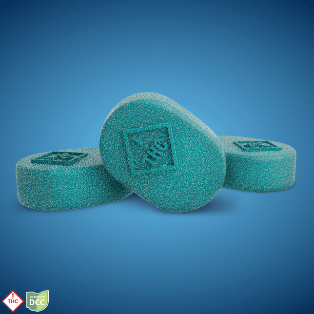 *Wonder | Unwind 2:1 Blueberry Gummies [20pk] (220mg CBD/110mg THC) - Image 2