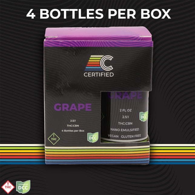 Grape CBN [4pk] (100mg THC/40mg CBN) - Image 3