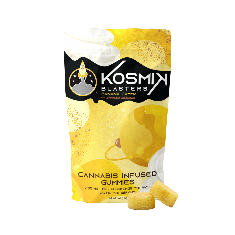 Banana Gamma [10pk] (250mg) by Kosmik Brands