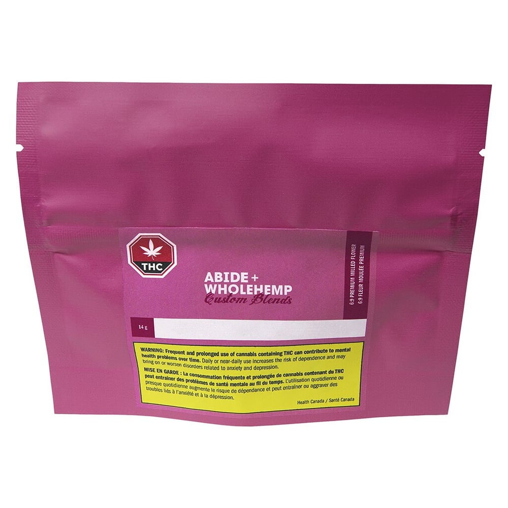 6:9 Premium Milled Flower by ABIDE + WholeHemp