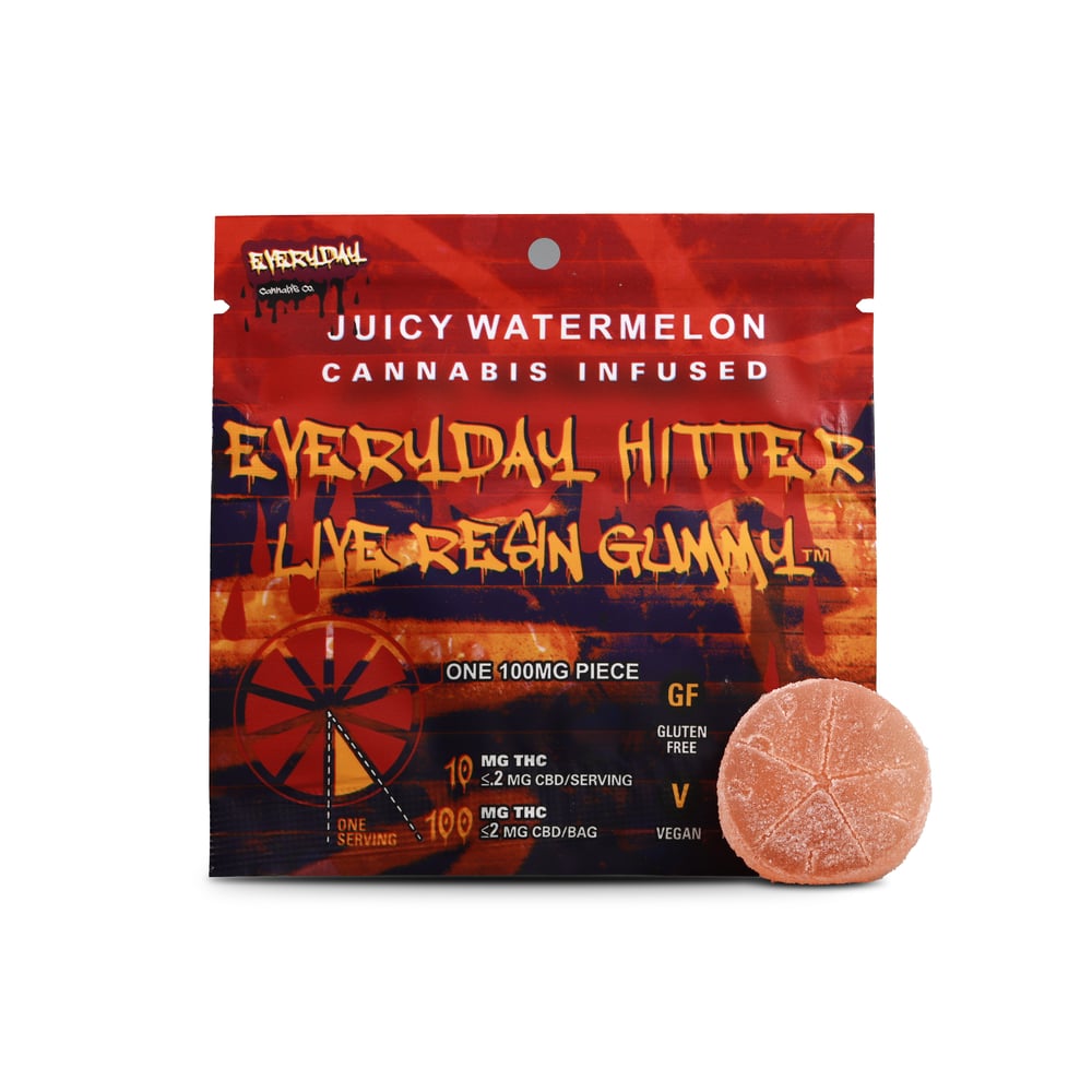 Juicy Watermelon [1pk] (100mg) by Everyday Cannabis Co.
