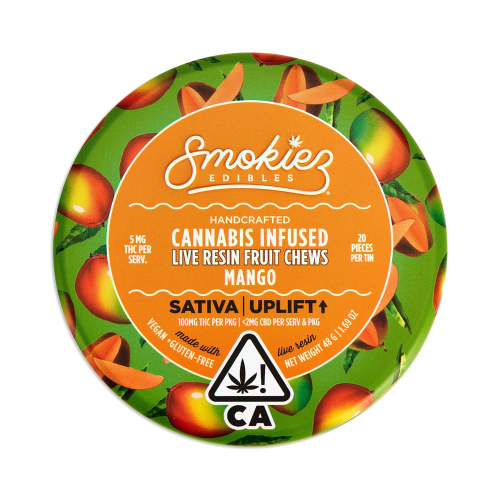 Mango - Sativa [20pk] (100mg) by Smokiez